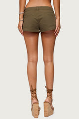 Eartha Studded Micro Shorts