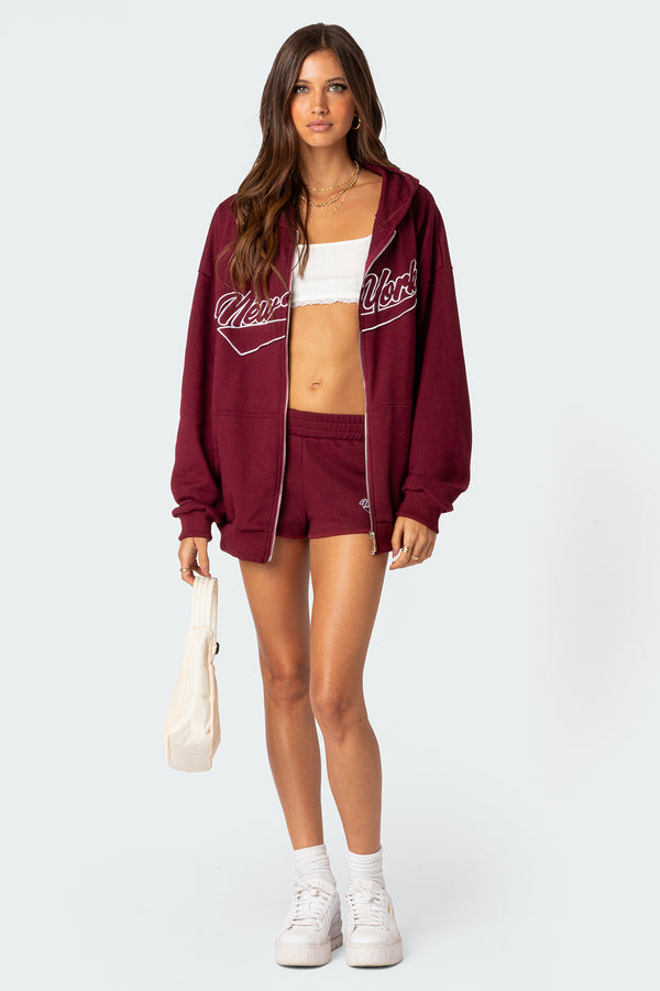New York Oversized Hoodie view 2