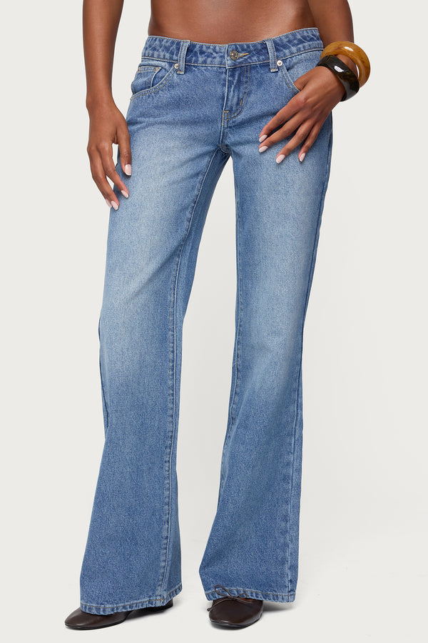 Kiarah Low Rise Bootcut Jeans view 2