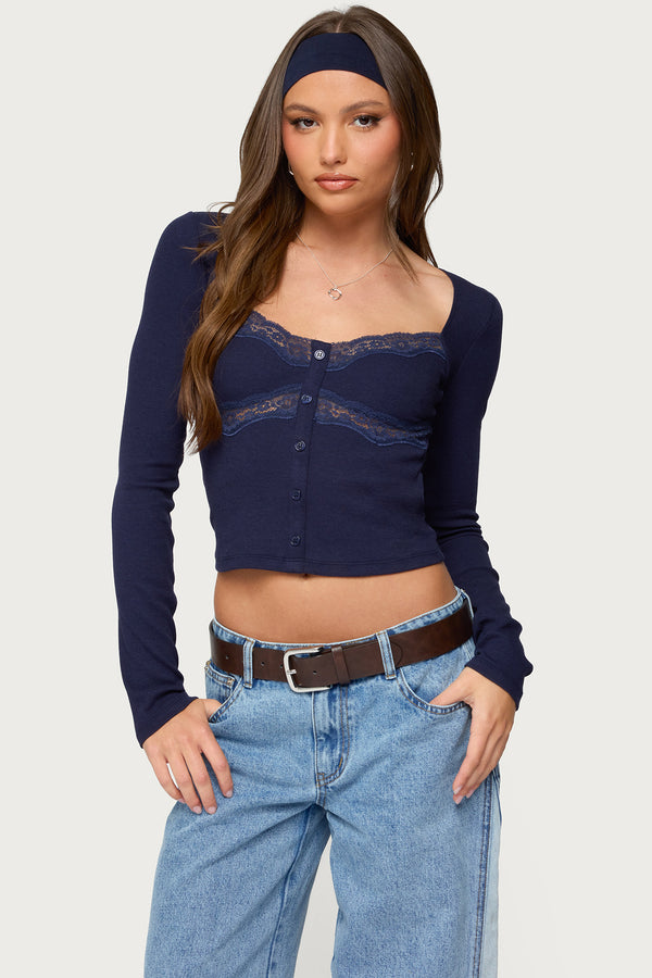 Kathi Lacey Long Sleeve Top view 1