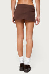 Bayside Slitted Micro Skort