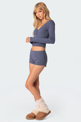 Rebekah Ribbed Top