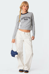Boston Long Sleeve T Shirt