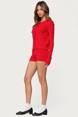 Maycee Knit Micro Shorts