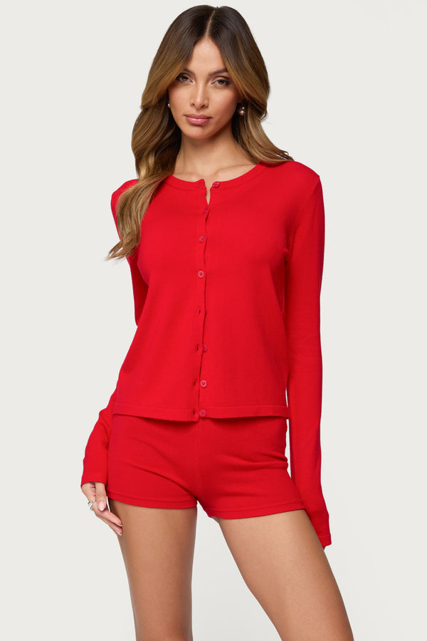 Maycee Button Up Knit Cardigan view 2