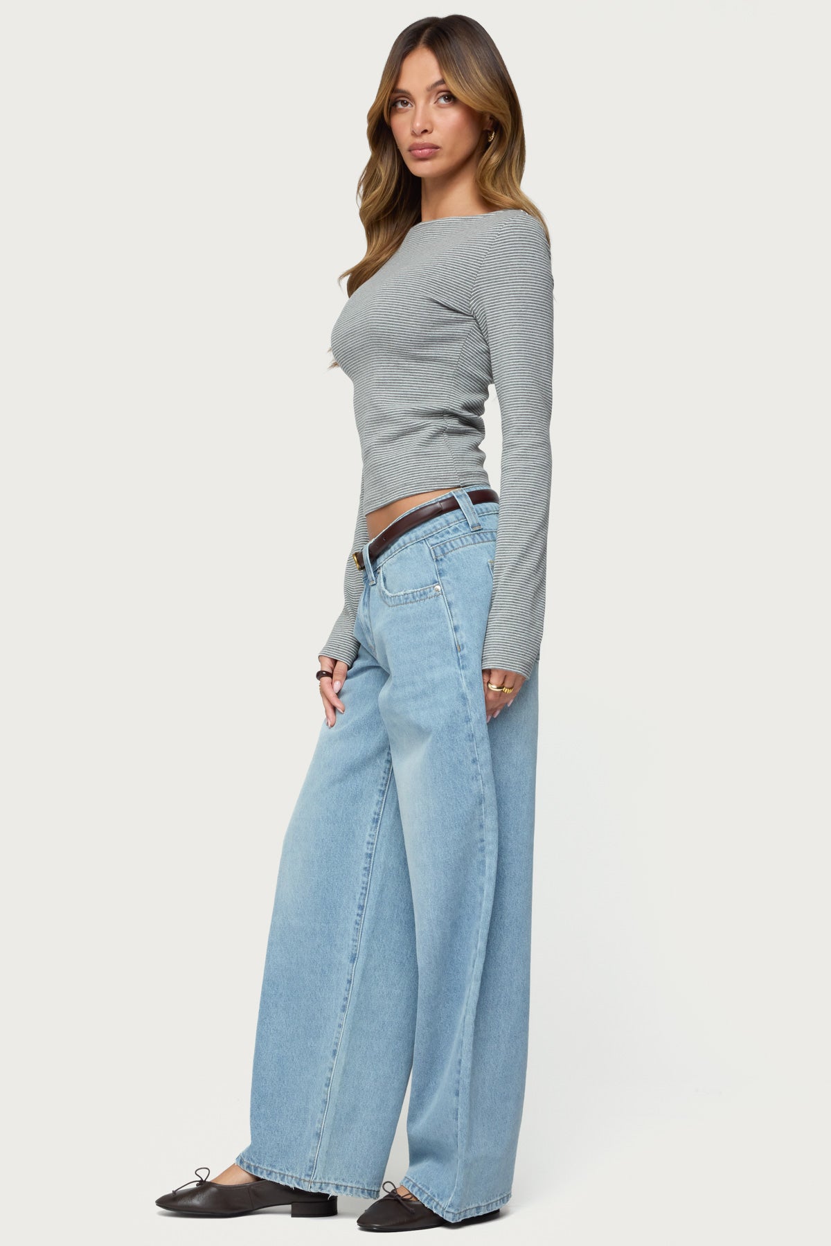 Rivka Low Rise Baggy Jeans
