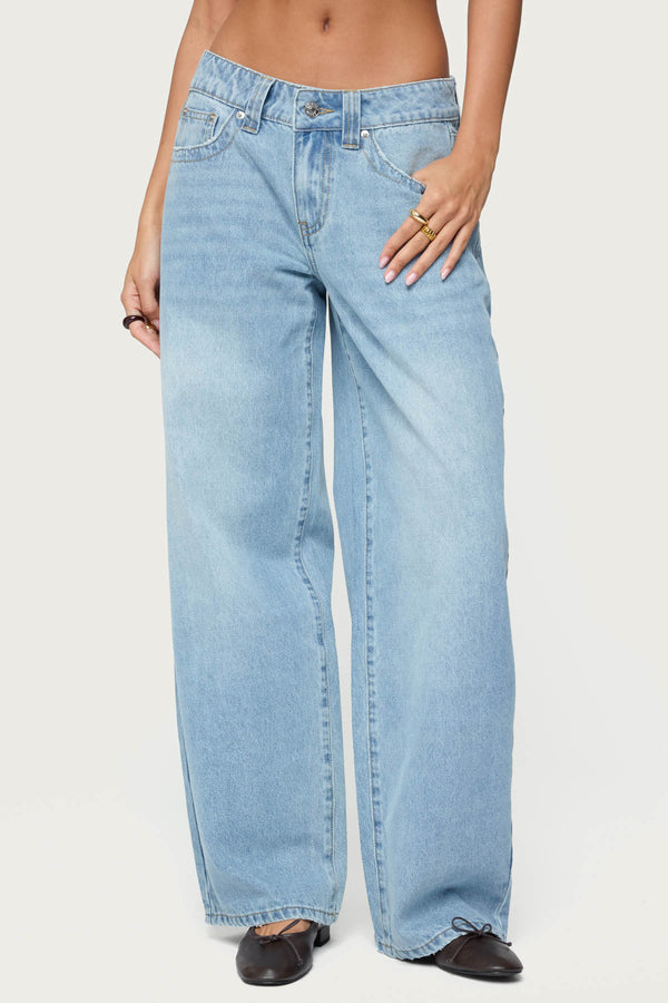 Rivka Low Rise Baggy Jeans view 2