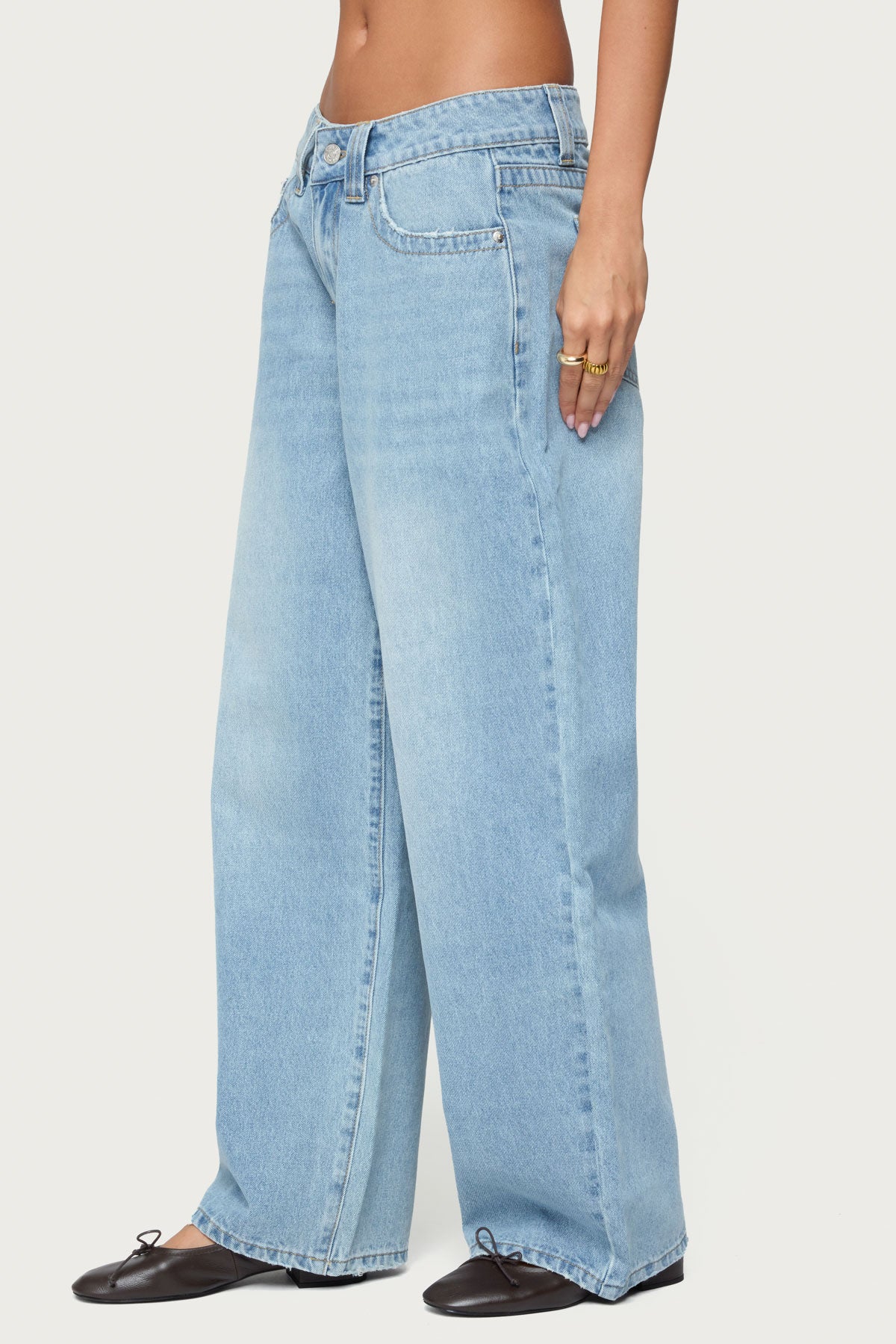Rivka Low Rise Baggy Jeans