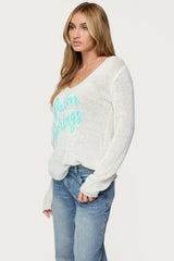 Palm Springs Light Knit Sweater