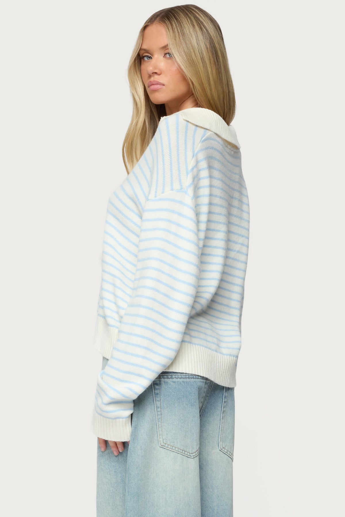 Copenhagen Oversized Striped Sweater