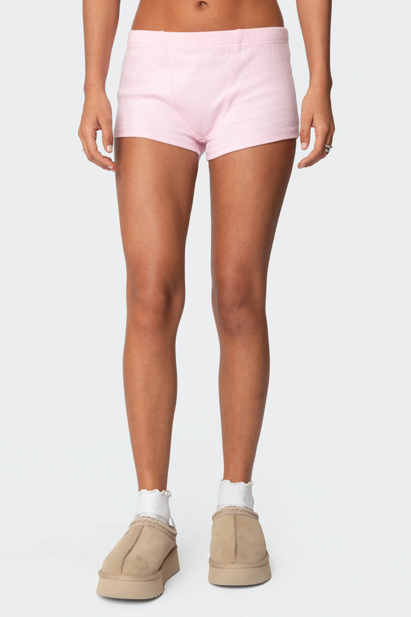 Rebekah Ribbed Shorts view 2