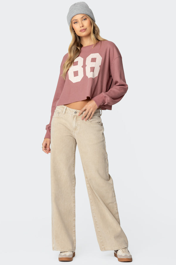88 Waffle Long Sleeve T Shirt view 2
