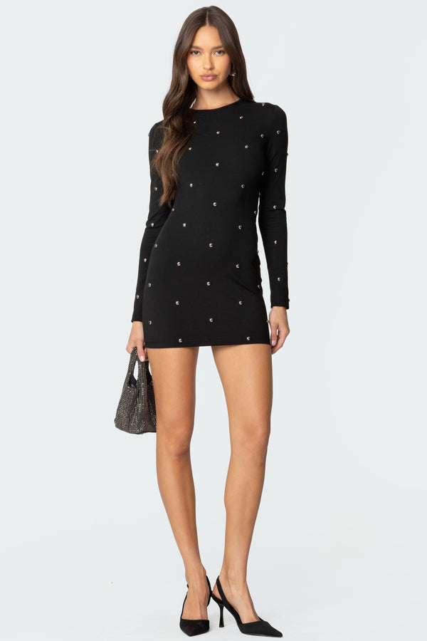 Solace Studded Mini Dress view 1