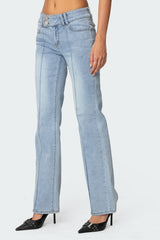 Avril Low Rise Bootcut Jeans