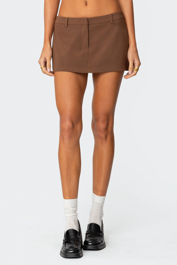 Marlie Tailored Micro Mini Skort view 2