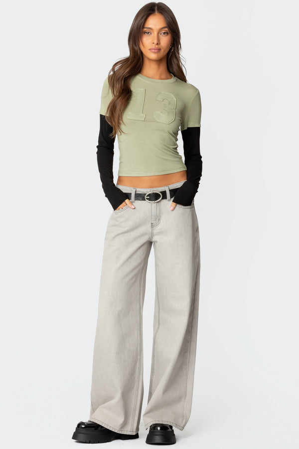 Casey Low Rise Baggy Jeans view 1