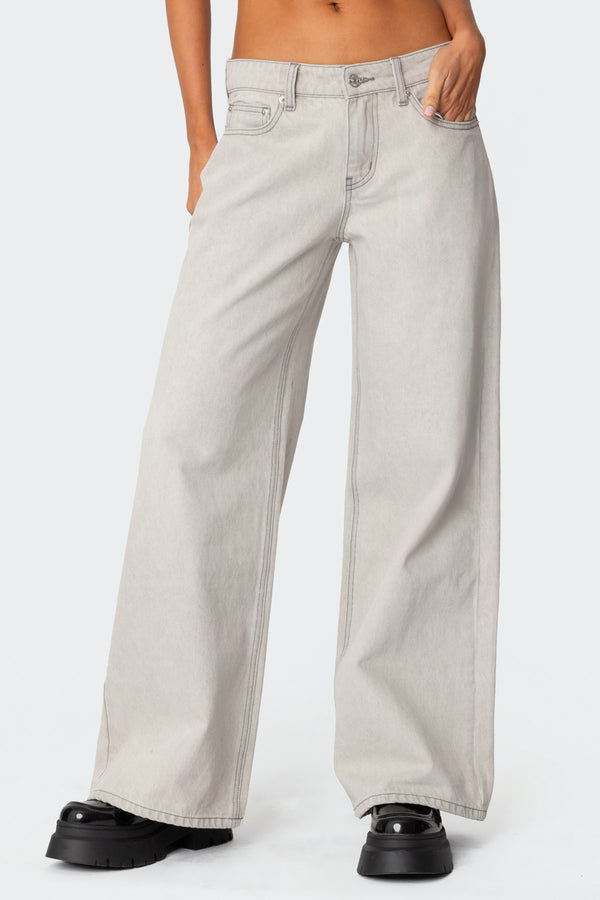 Casey Low Rise Baggy Jeans view 2