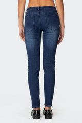Rosalia Low Rise Skinny Jeans