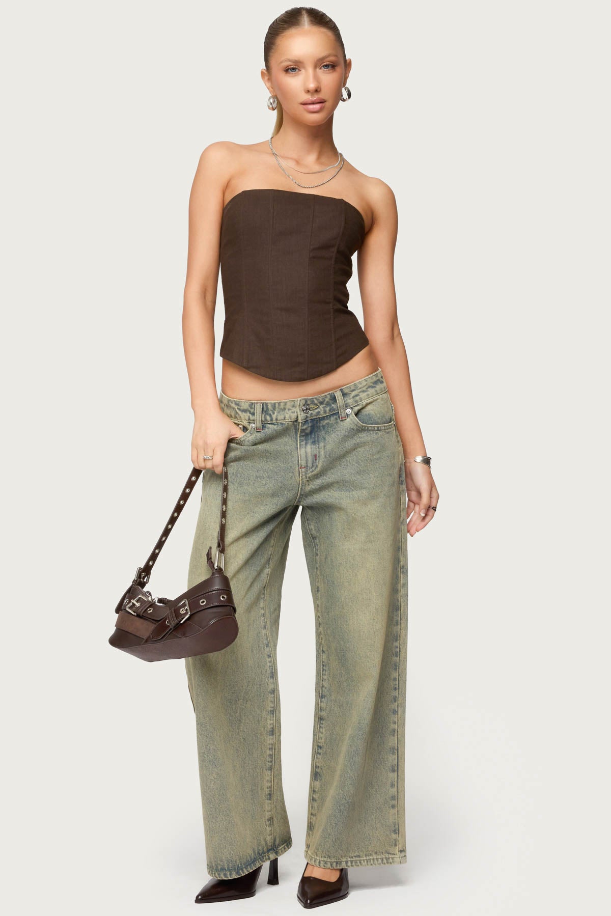 Hadar Linen Look Corset