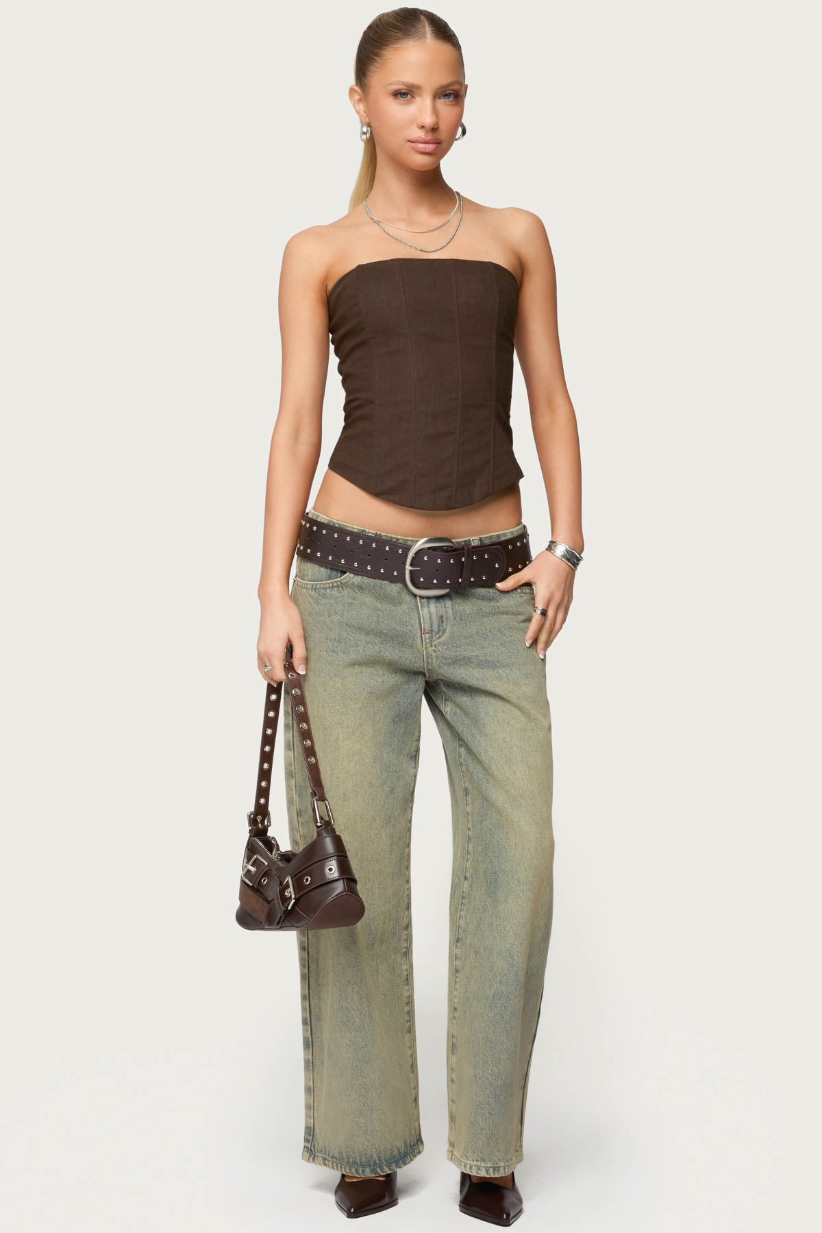 Hadar Linen Look Corset