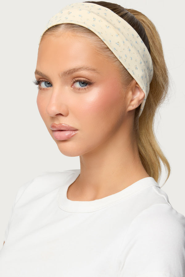 Floral Headband view 1