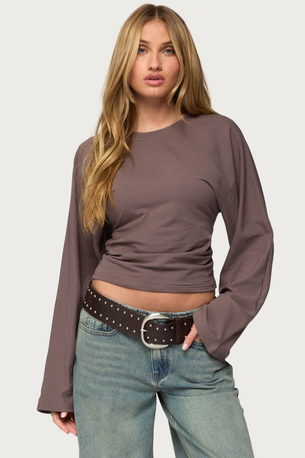 Charlisa Cinched Waist Top view 2