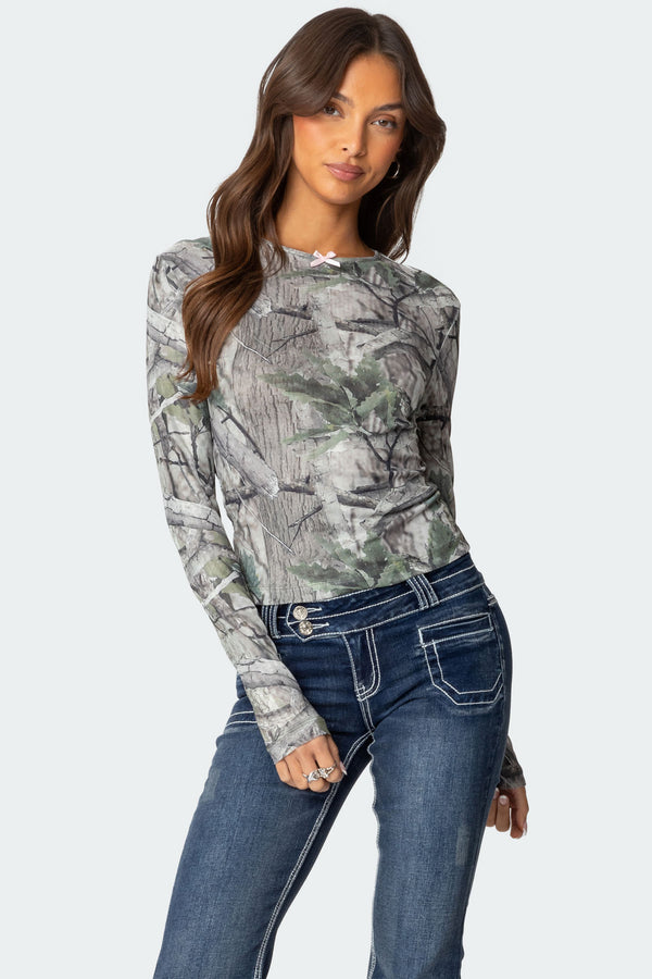Camo Babe Top view 1