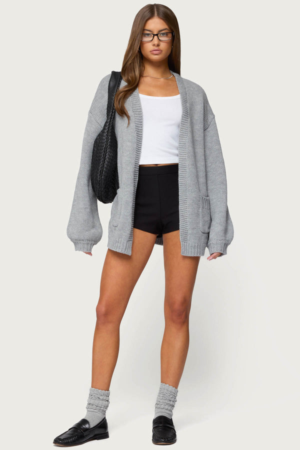 Julian Oversized Knit Cardigan view 2