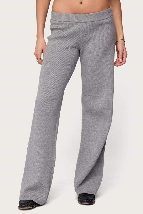 Lorie Wide Leg Knit Pants view 2
