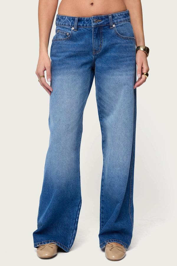 Lauryn Low Rise Baggy Jeans view 2