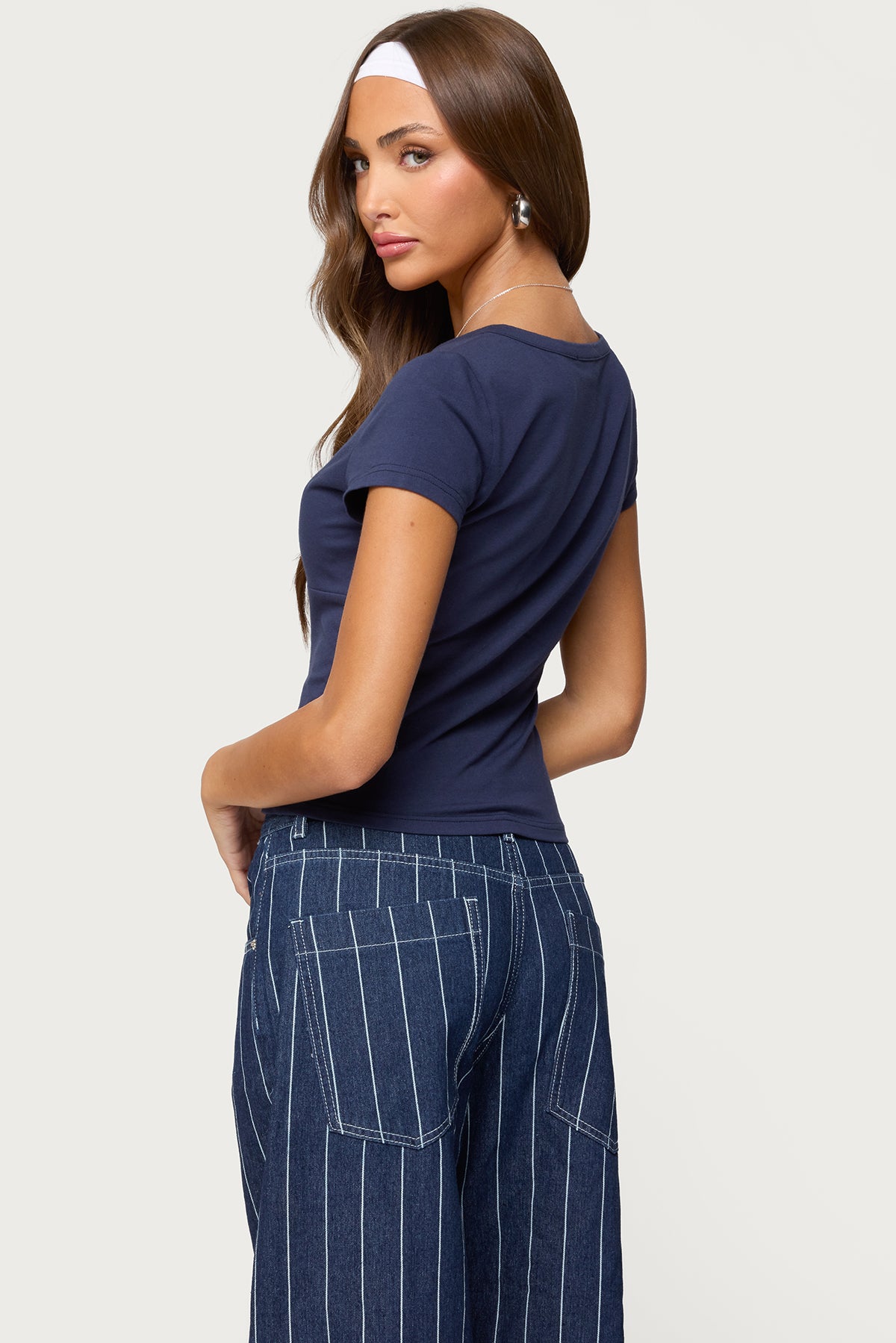 Merinda V Neck Top