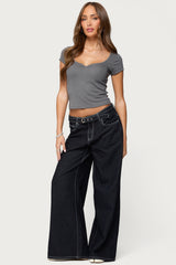Ettalie Scoop Neck T Shirt