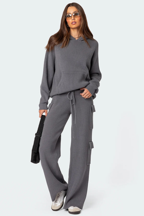 Wynter Oversized Knit Hoodie view 2