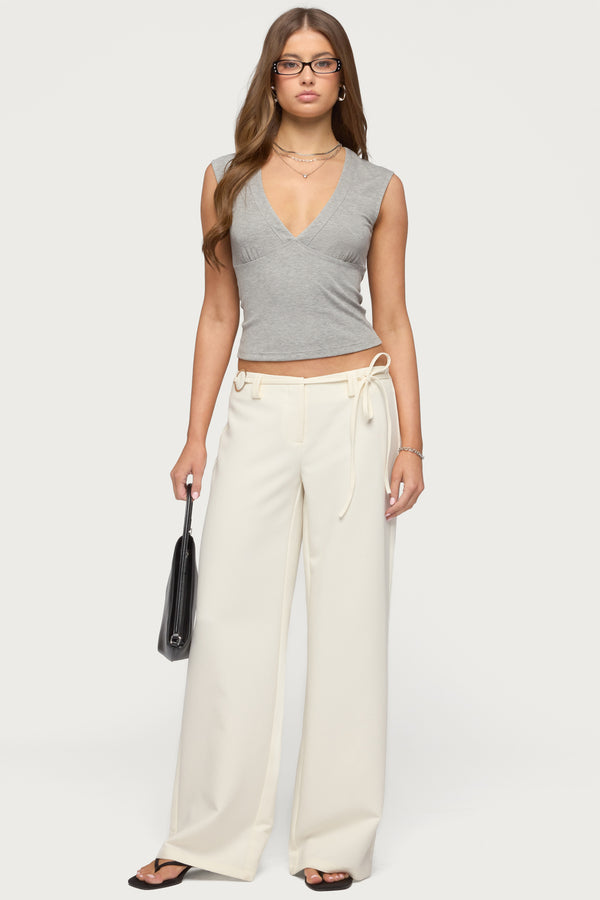 Raphael Tie Belt Pants view 1