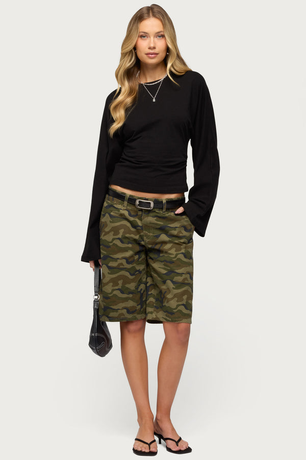 Charlisa Cinched Waist Top view 2