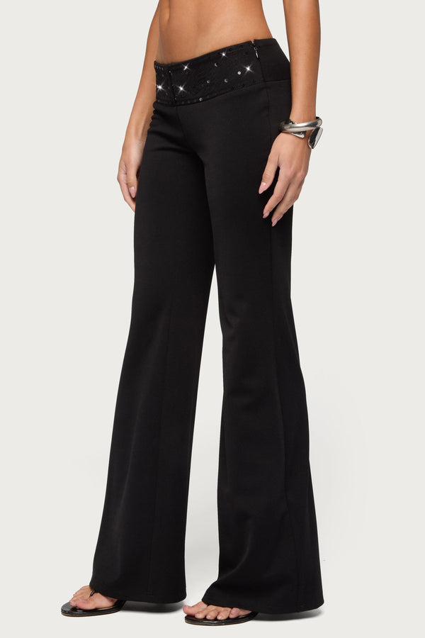 Katalia Sequin Flared Pants view 2