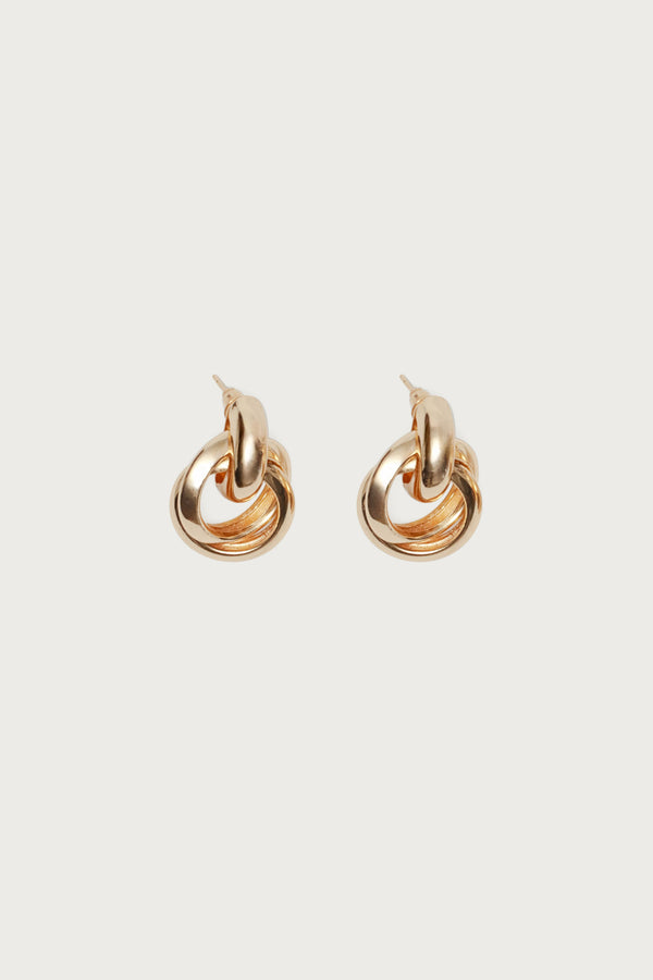 Chunky Knot Earrings view 1