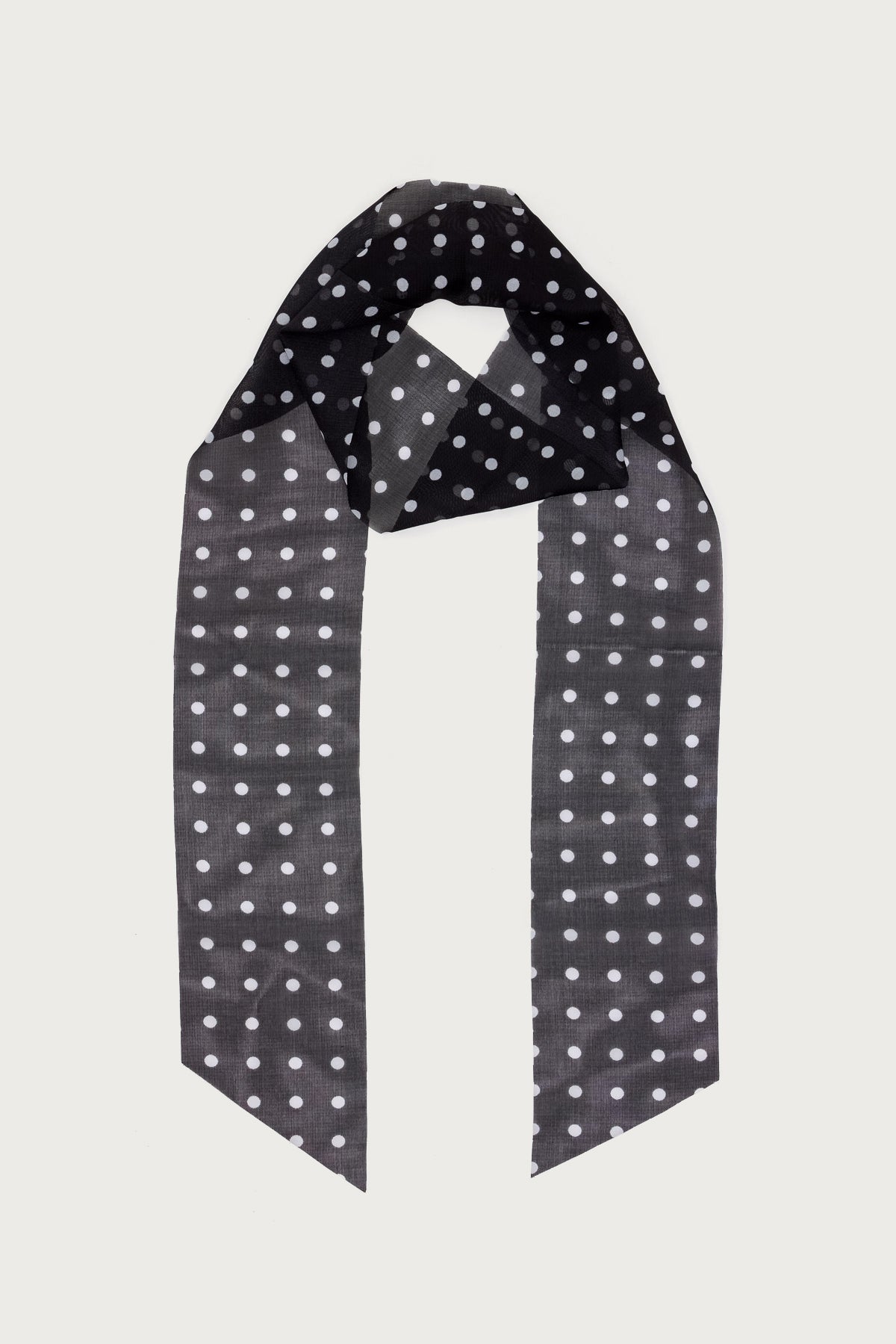 Polka Dot Sheer Scarf