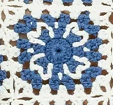 BLUE AND WHITE