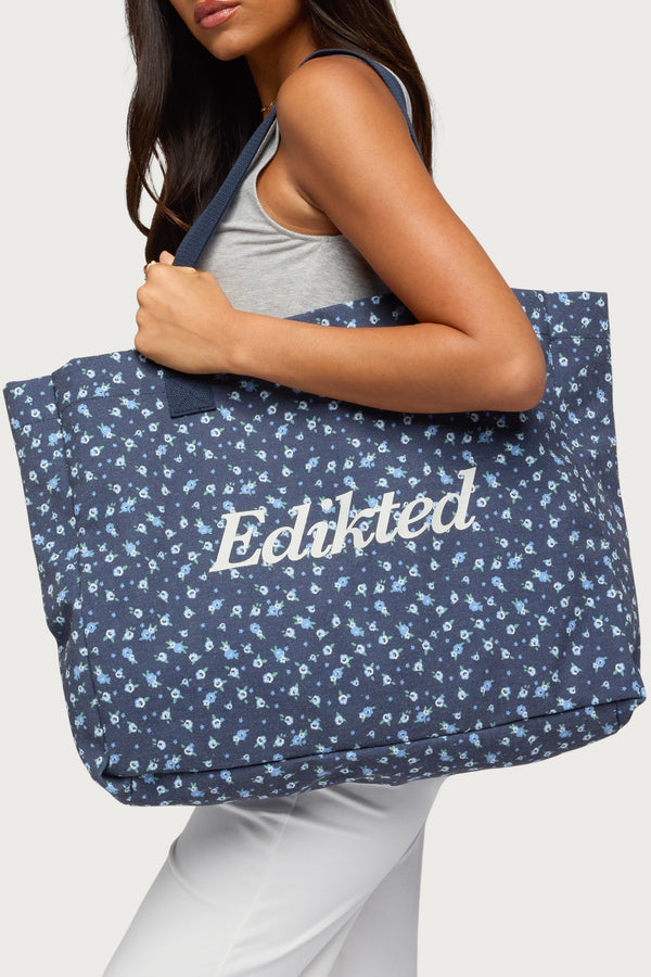 Ditsy Floral Tote Bag view 1