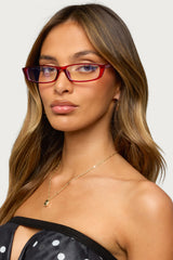 Blue Light Rectangle Glasses