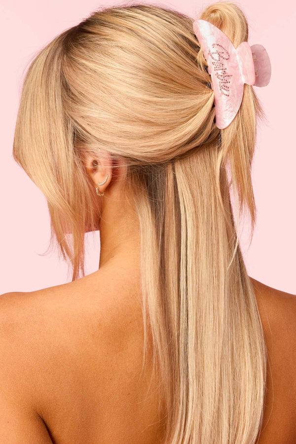 Barbie™ Rhinestone Claw Clip view 1