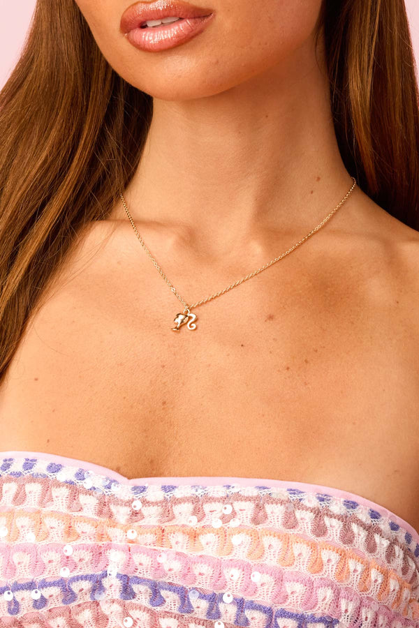Barbie™ Girl Chain Necklace view 1