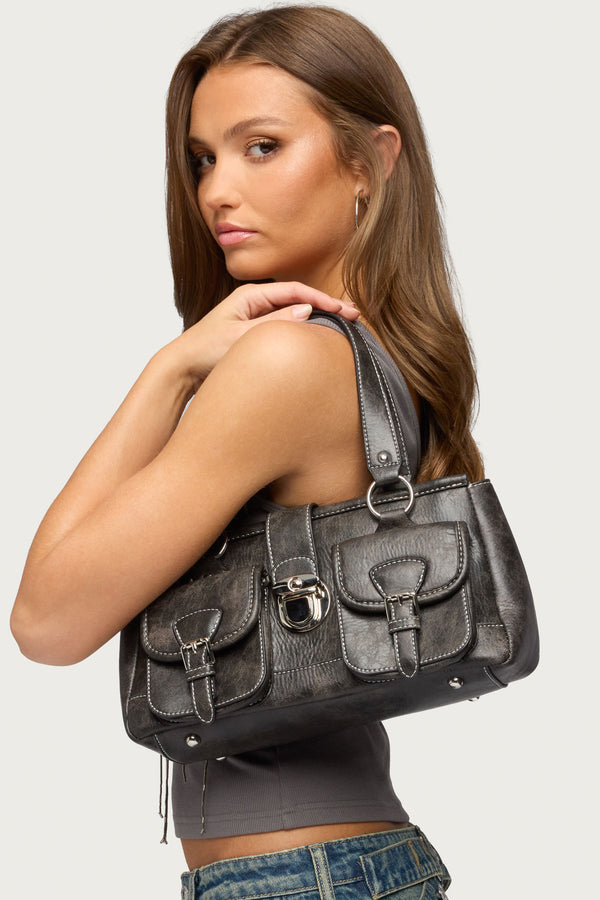 Madisone Faux Leather Bag view 1