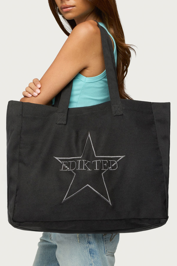Edikted Star Tote Bag view 1