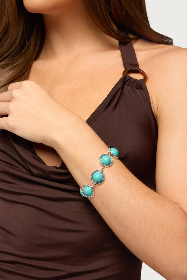 Stone Pendant Bracelet view 1