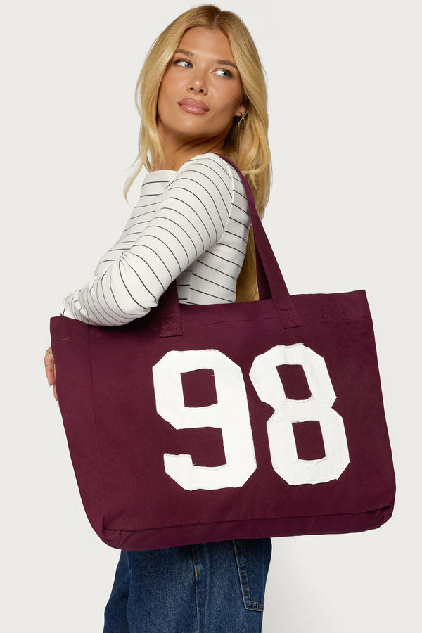 98 Contrast Tote Bag view 1