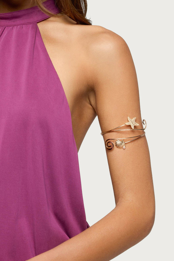 Coastal Swirl Arm Cuff view 1