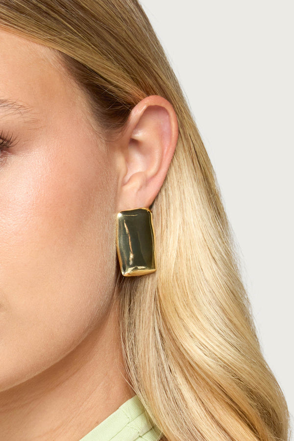 Rectangle Drop Earrings view 1