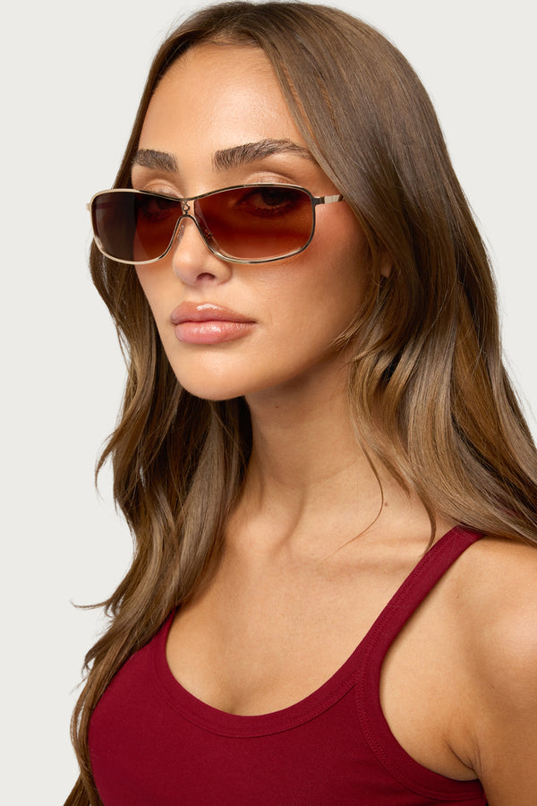 Franceska Oval Sunglasses view 1